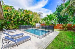 Coastal Oasis with Heated Pool: 10 Mins to Beach